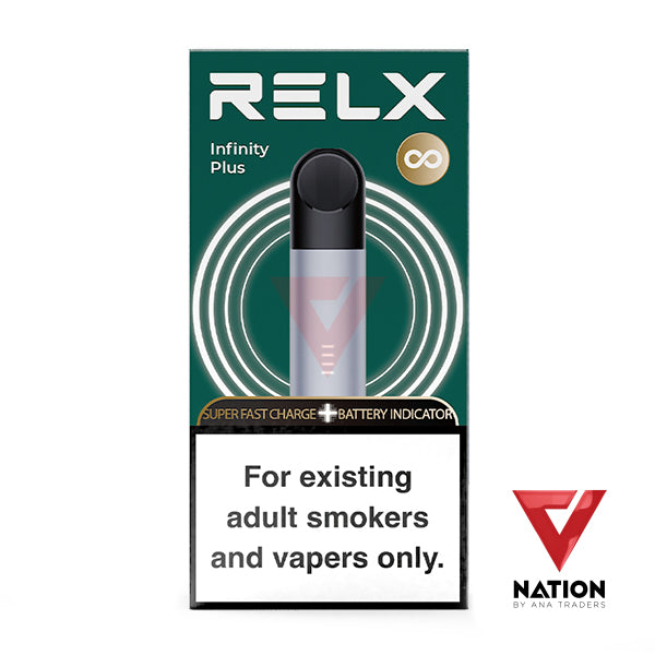 RELX INFINITY PLUS DEVICE LUNAR DUST (SILVER)