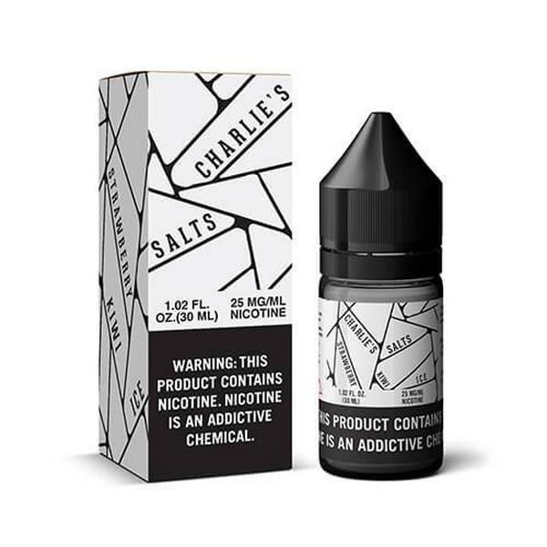 WHITE STRAWBERRY KIWI ICE 30ML BY CHARLIE'S SALTS