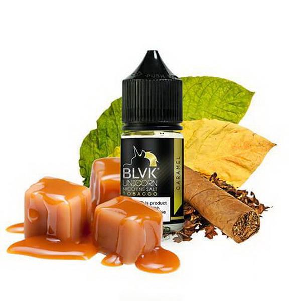 Tobacco Caramel 30ml by BLVK Unicorn Nic Salt by Bold