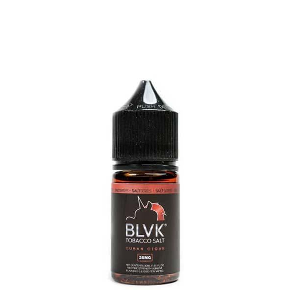 TOBACCO CUBAN CIGAR 30ML BY BLVK PREMIUM E-LIQUID SALT SERIES