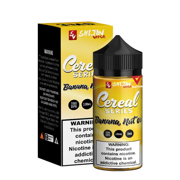 BANANA NUT O'S 100ML BY TASTY O'S