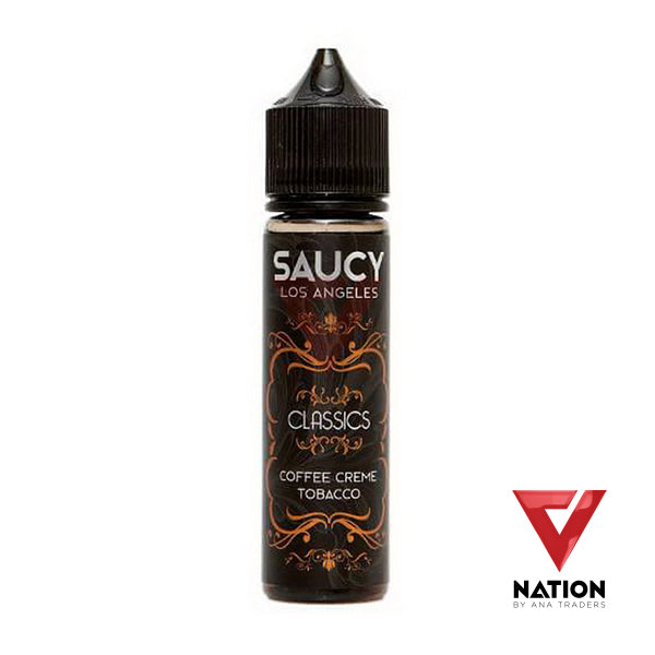 COFFEE CREME TOBACCO 60ML BY SAUCY CLASSICS