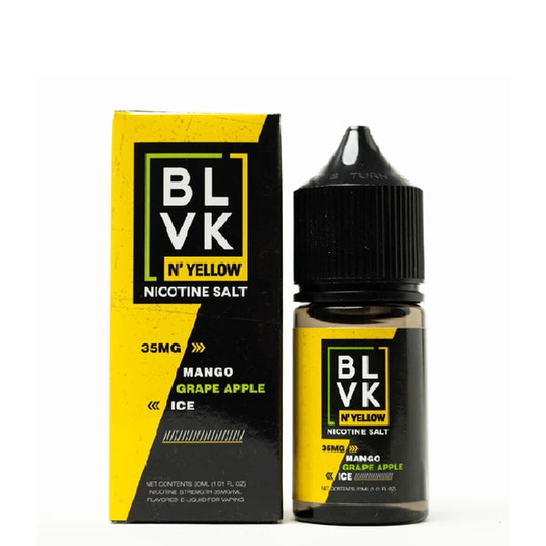MANGO GRAPE APPLE ICE 30ML BY BLVK N' YELLOW SALTS