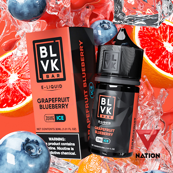 GRAPE FRUIT BLUE BERRY BY BLVK BAR 