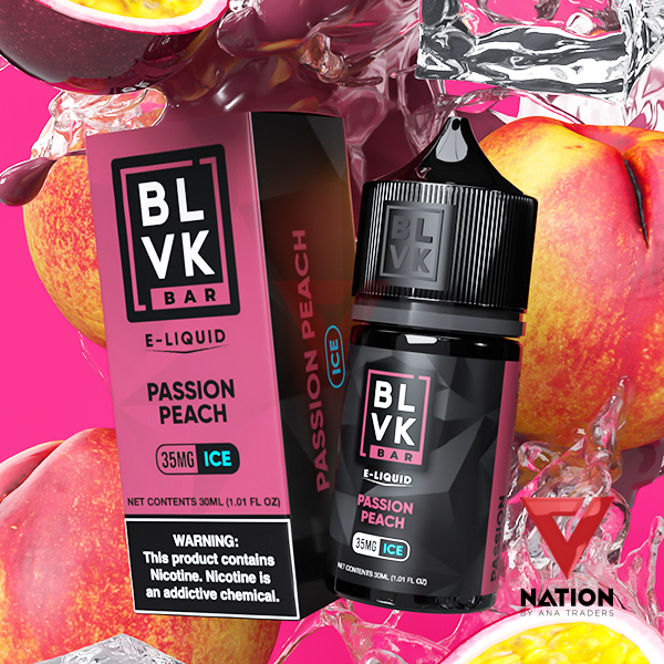 PASSION PEACH 30ML BY BLVK BAR